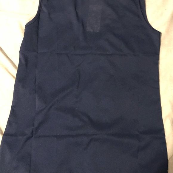 SALE 2for$15 NWT LIVAGIRL Navy Lightweight Summer Tank Formal - Picture 2 of 6